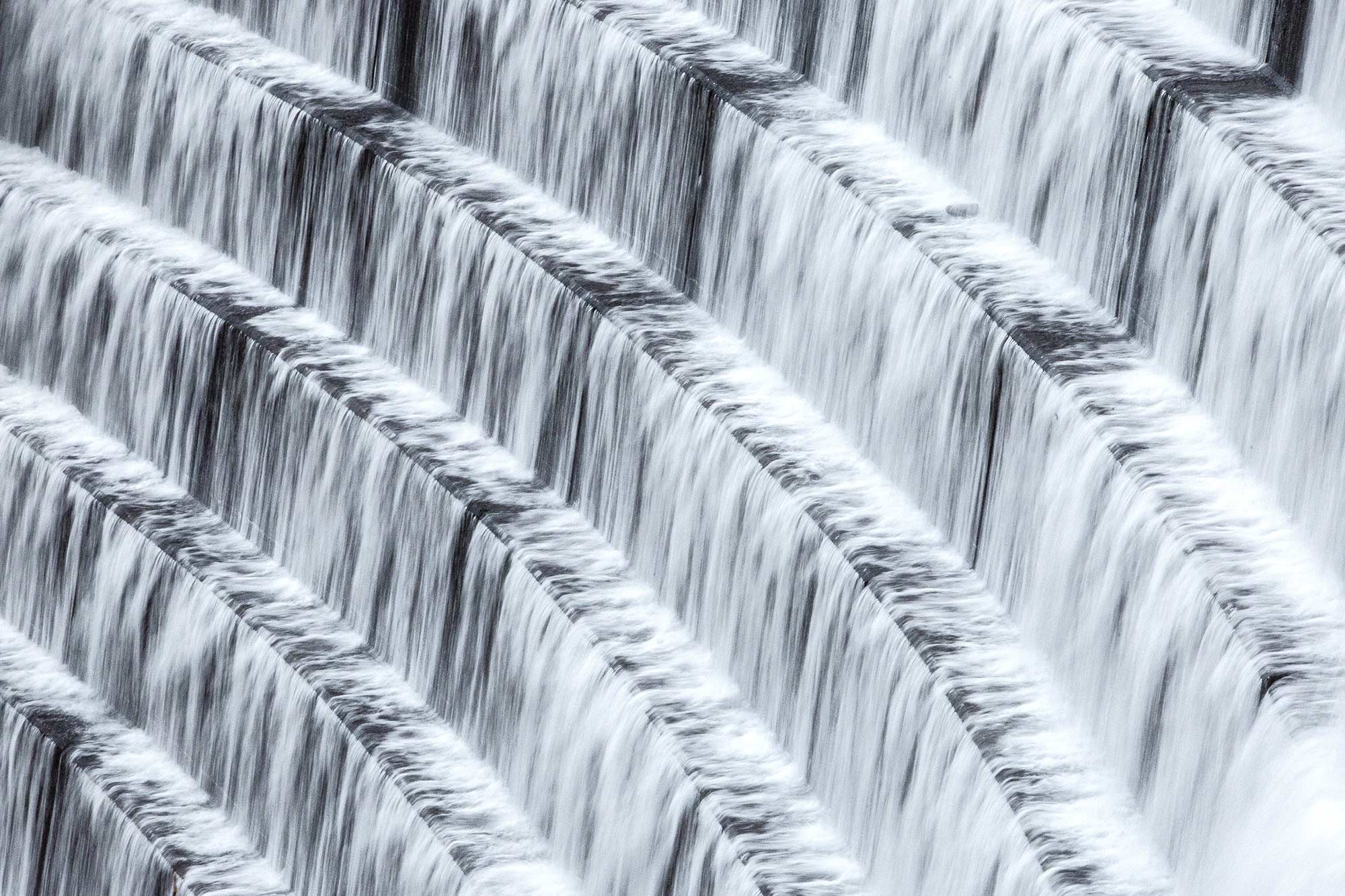 Dam at Nepaug Reservoir, New Hartford, CT - 1/20