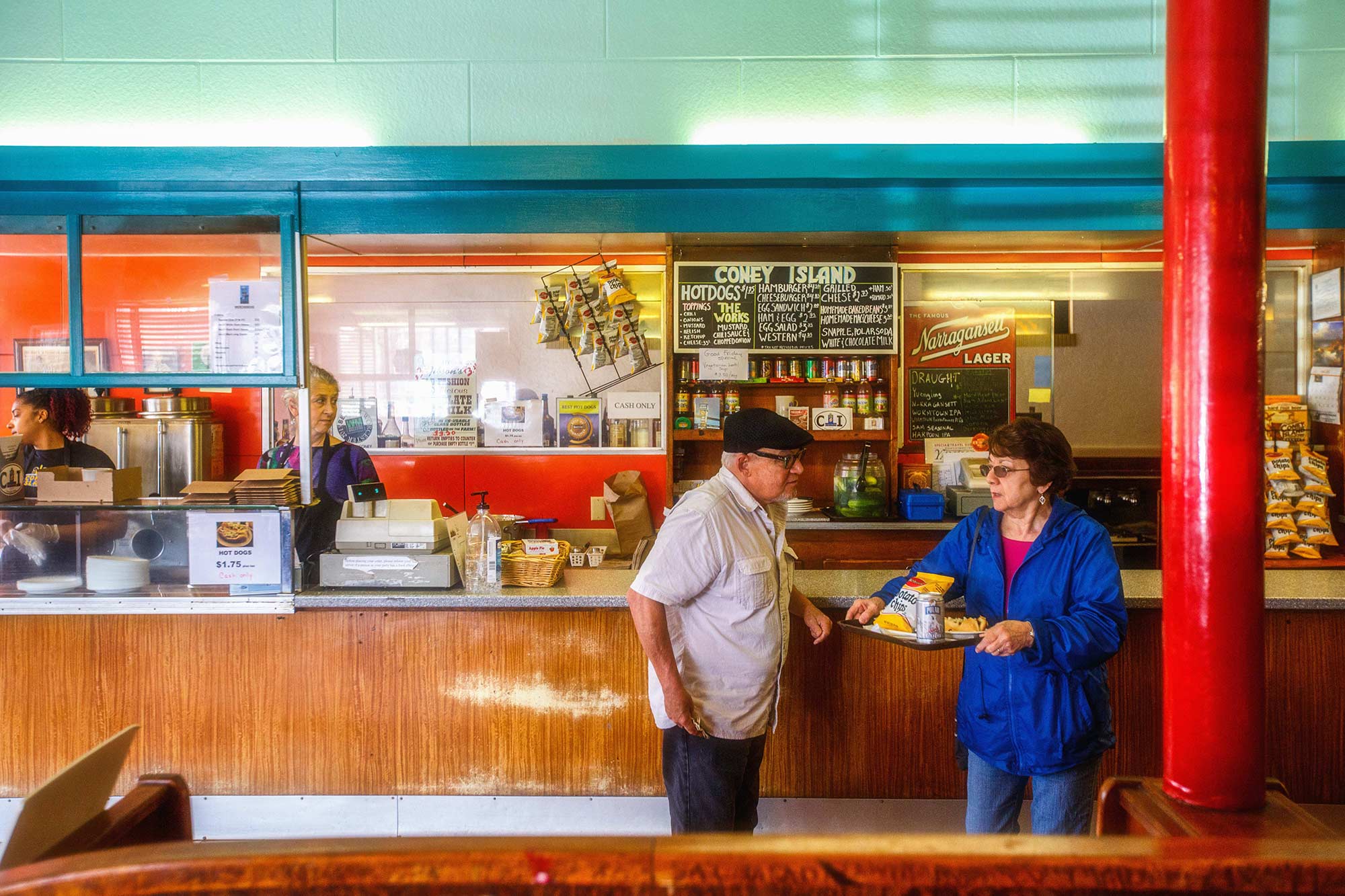 George's Coney Island, Worcester, MA -4/1