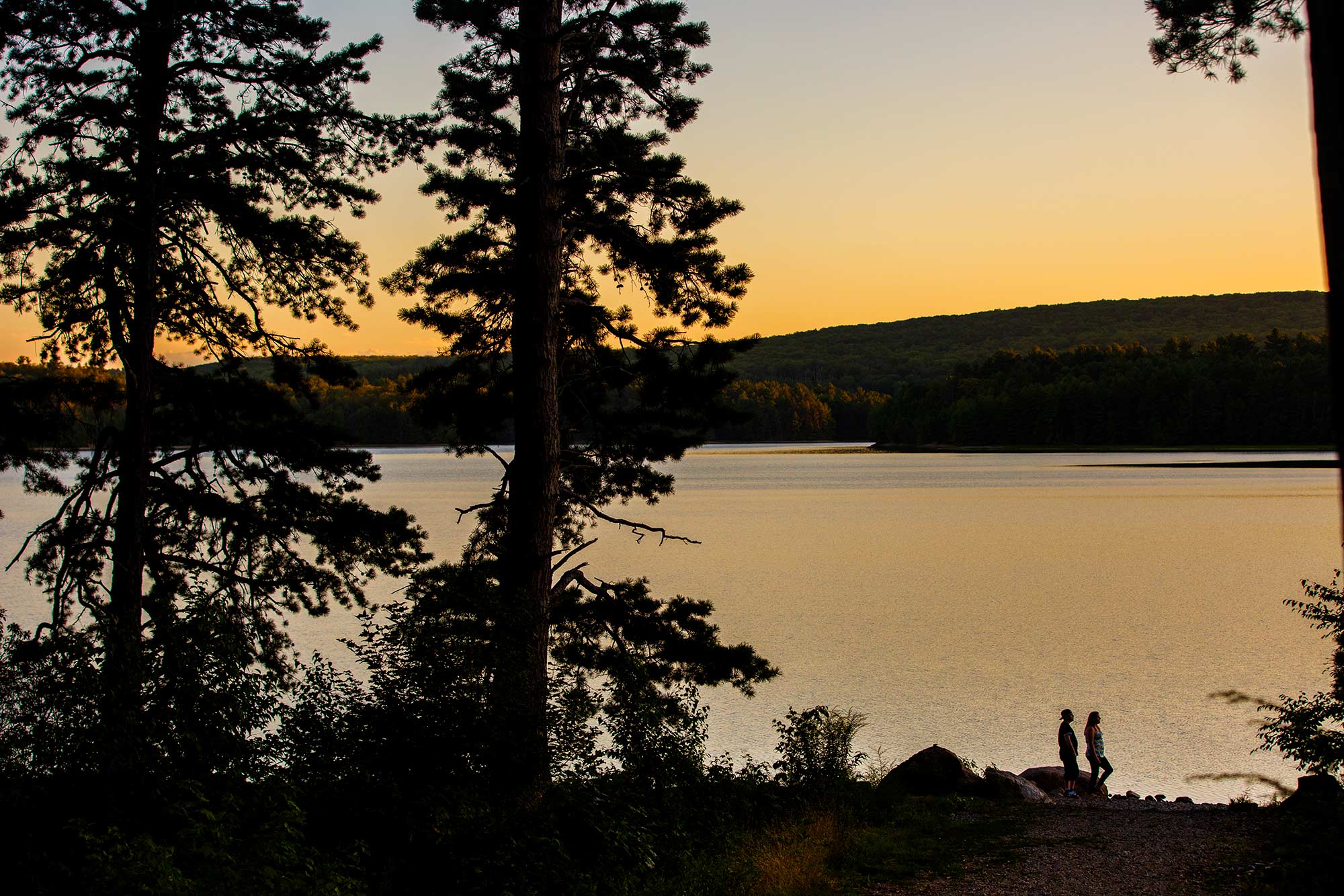 Nepaug Reservoir, New Hartford, CT - 8/8