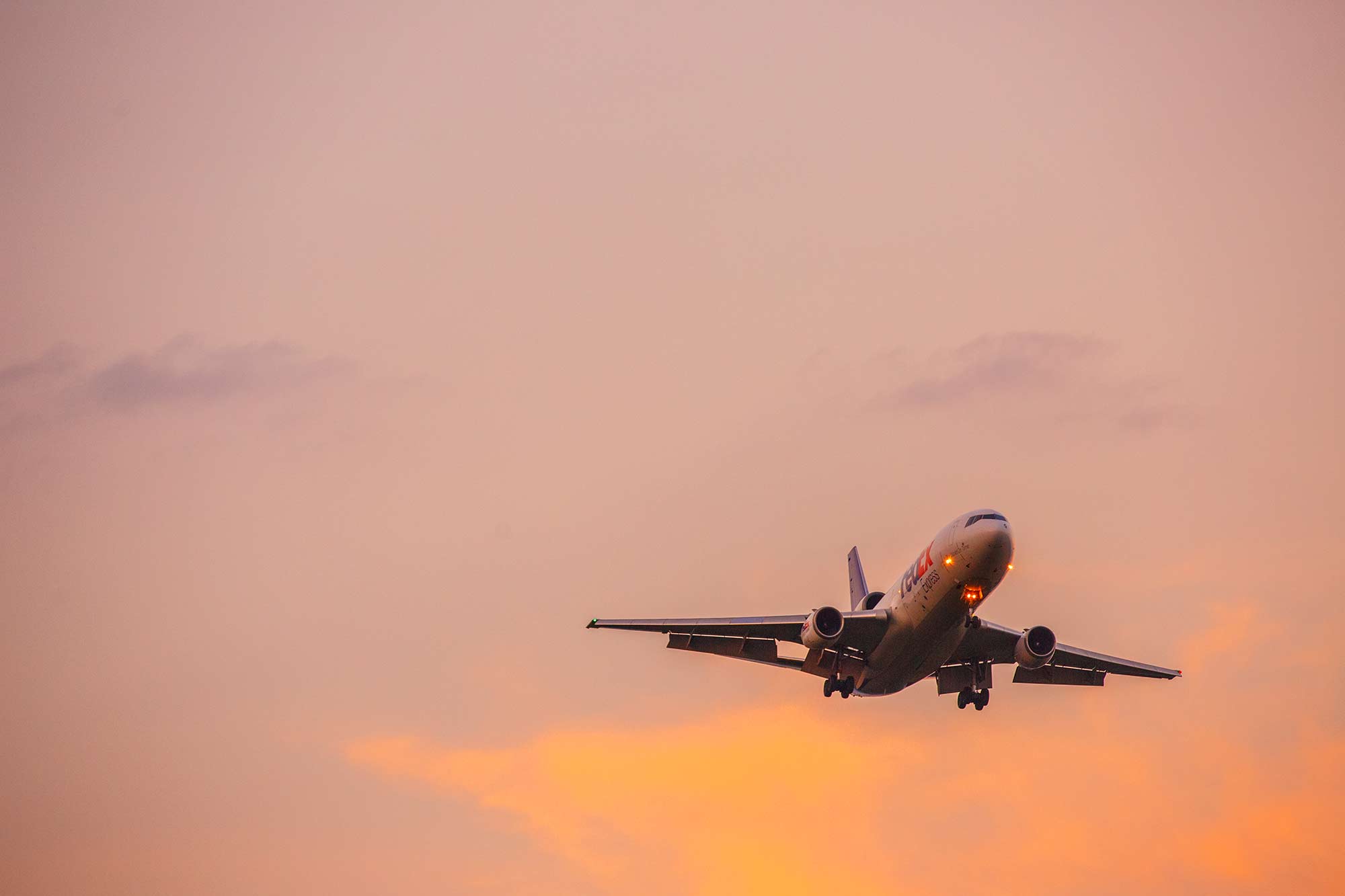 FedEx Heavy landing at BDL, Windsor Locks, CT - 8/13