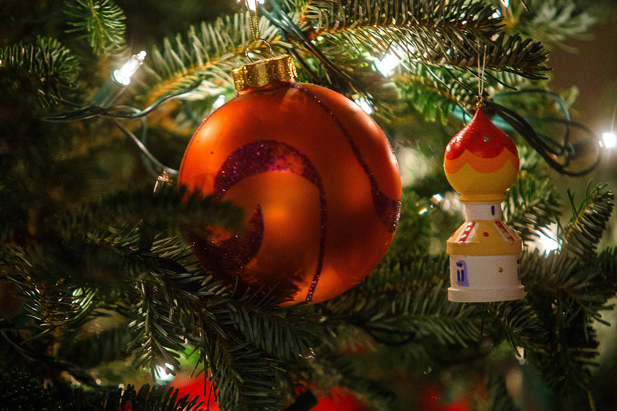 Russian Minaret Christmas Tree Ornament