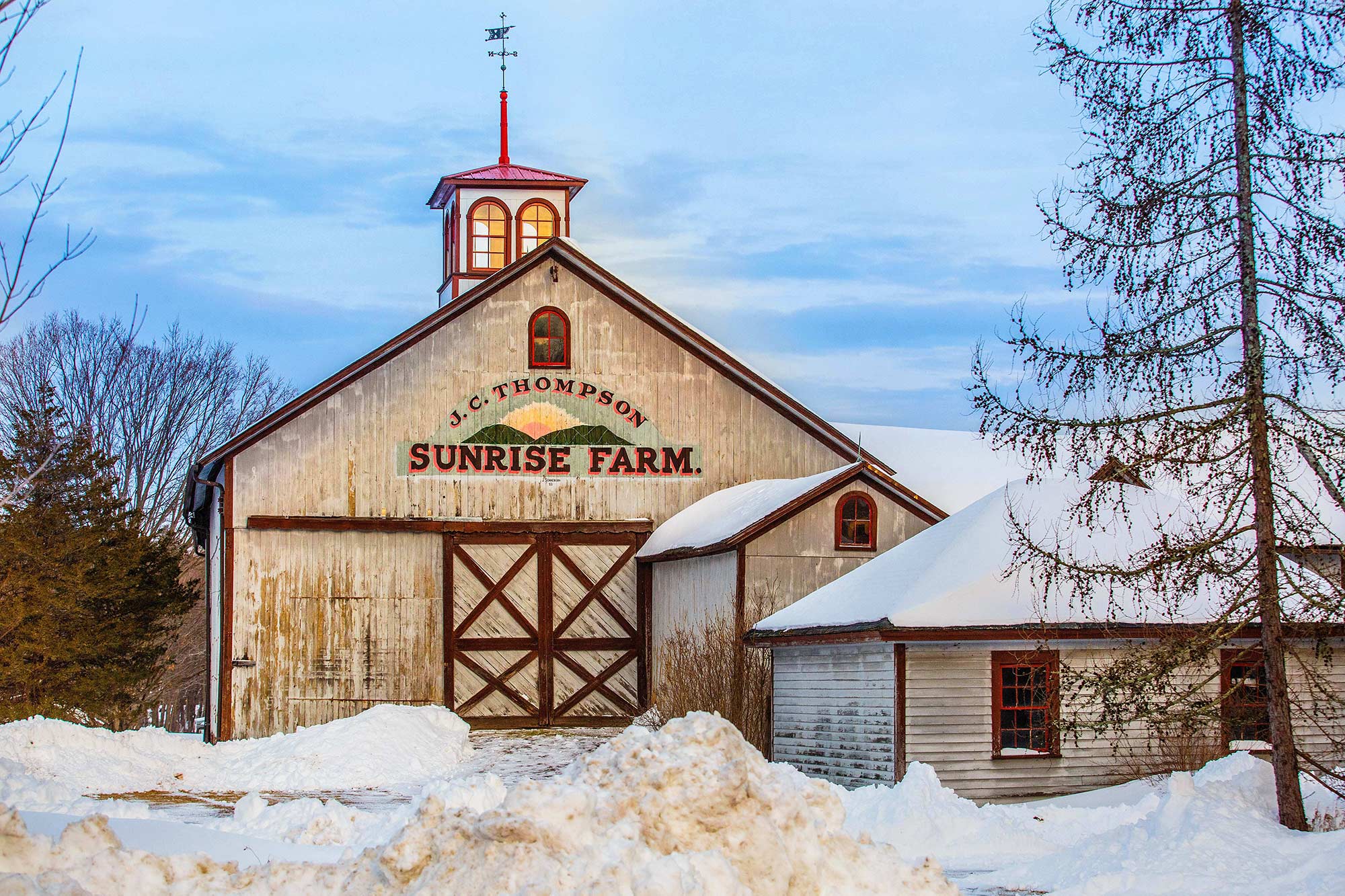 J.C. Thompson Sunrise Farm, Avon, CT - 2/4/15