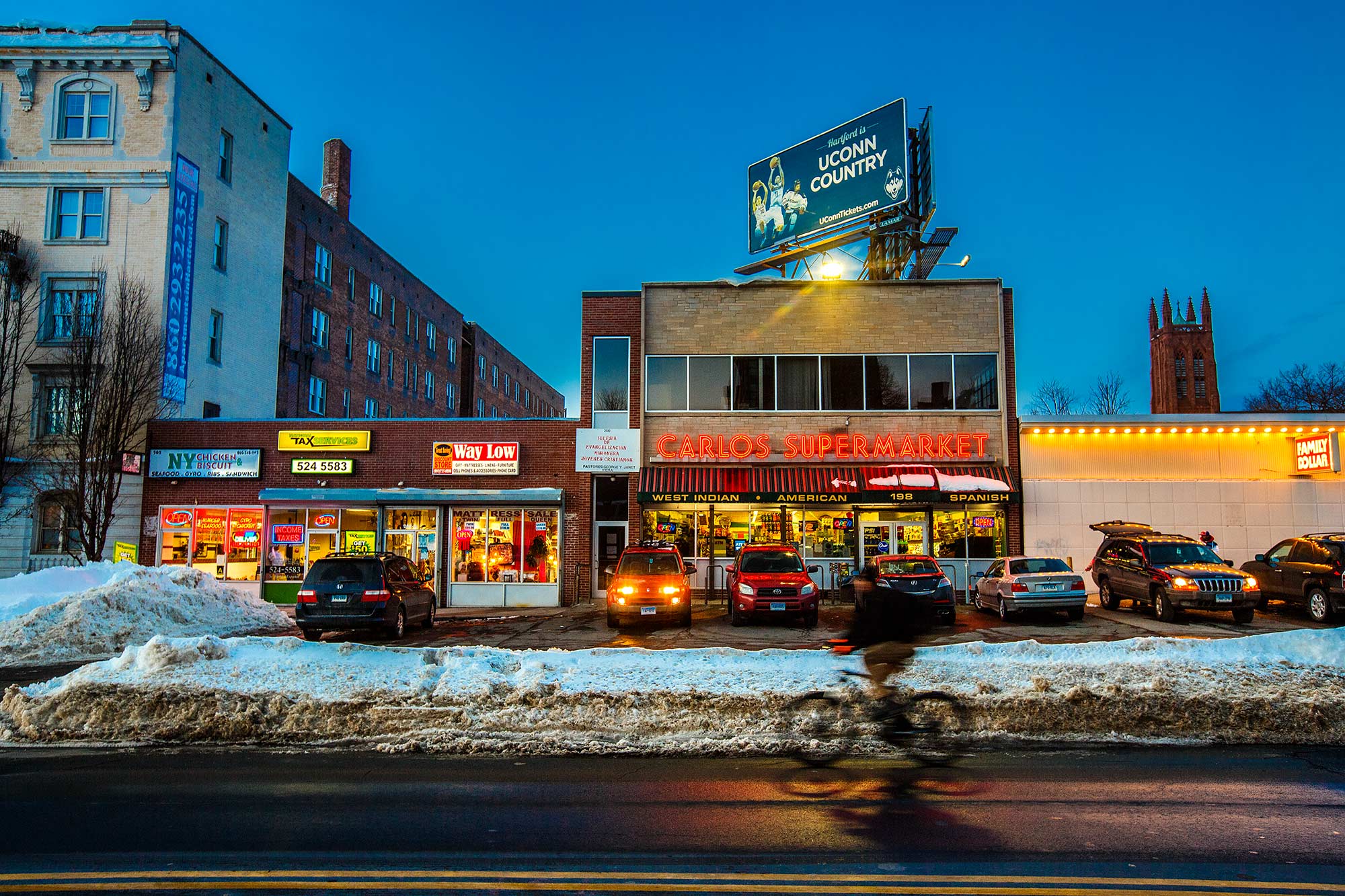 Carlos Supermarket, Farmington Ave., Hartford, CT - 2/11/15