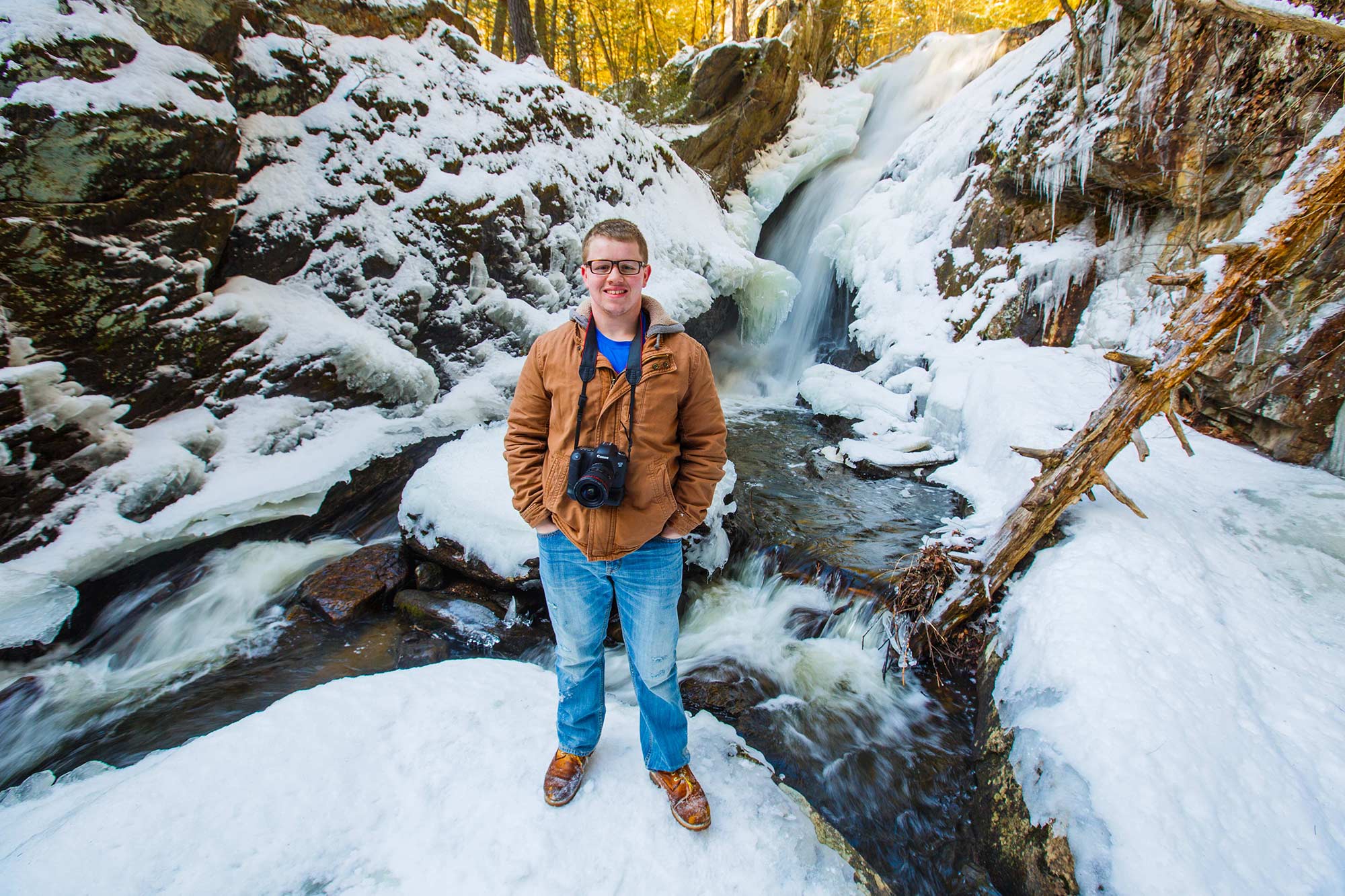 Campbell Falls, Norfolk, CT - 1/25/14