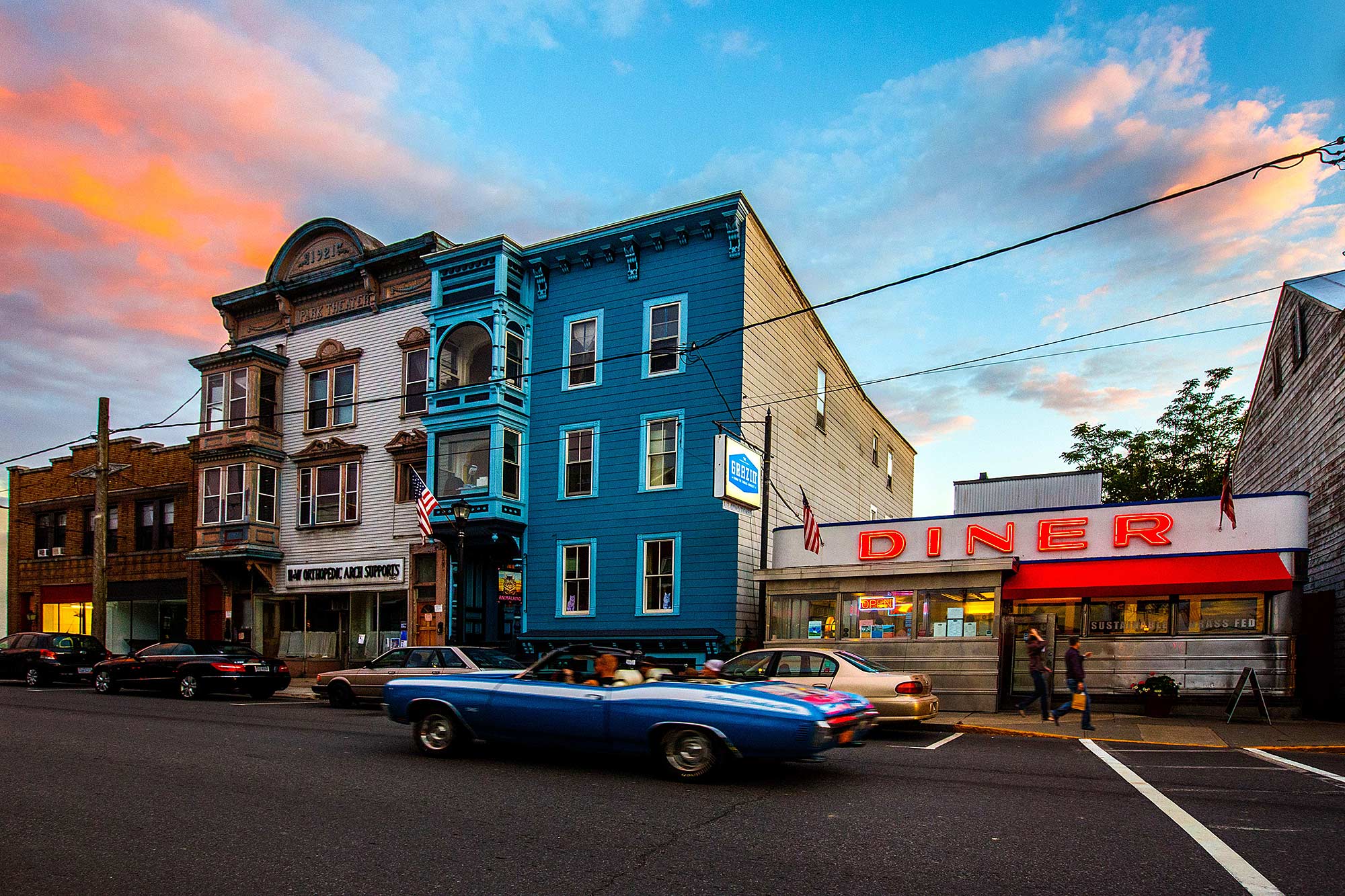 Grazin' Diner, Hudson, NY - 7/24/15