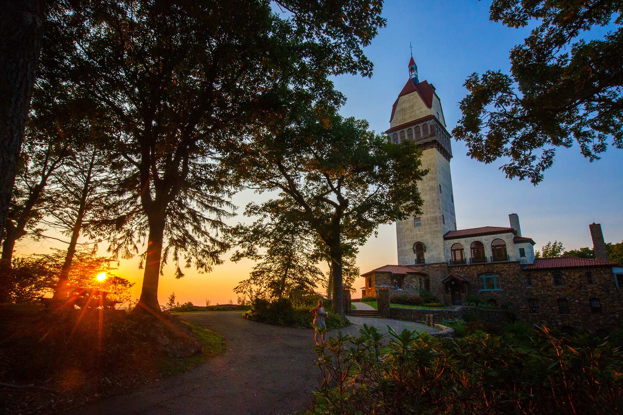 Sunset Hike, Heublein Tower, Simsbury - 7/11/15