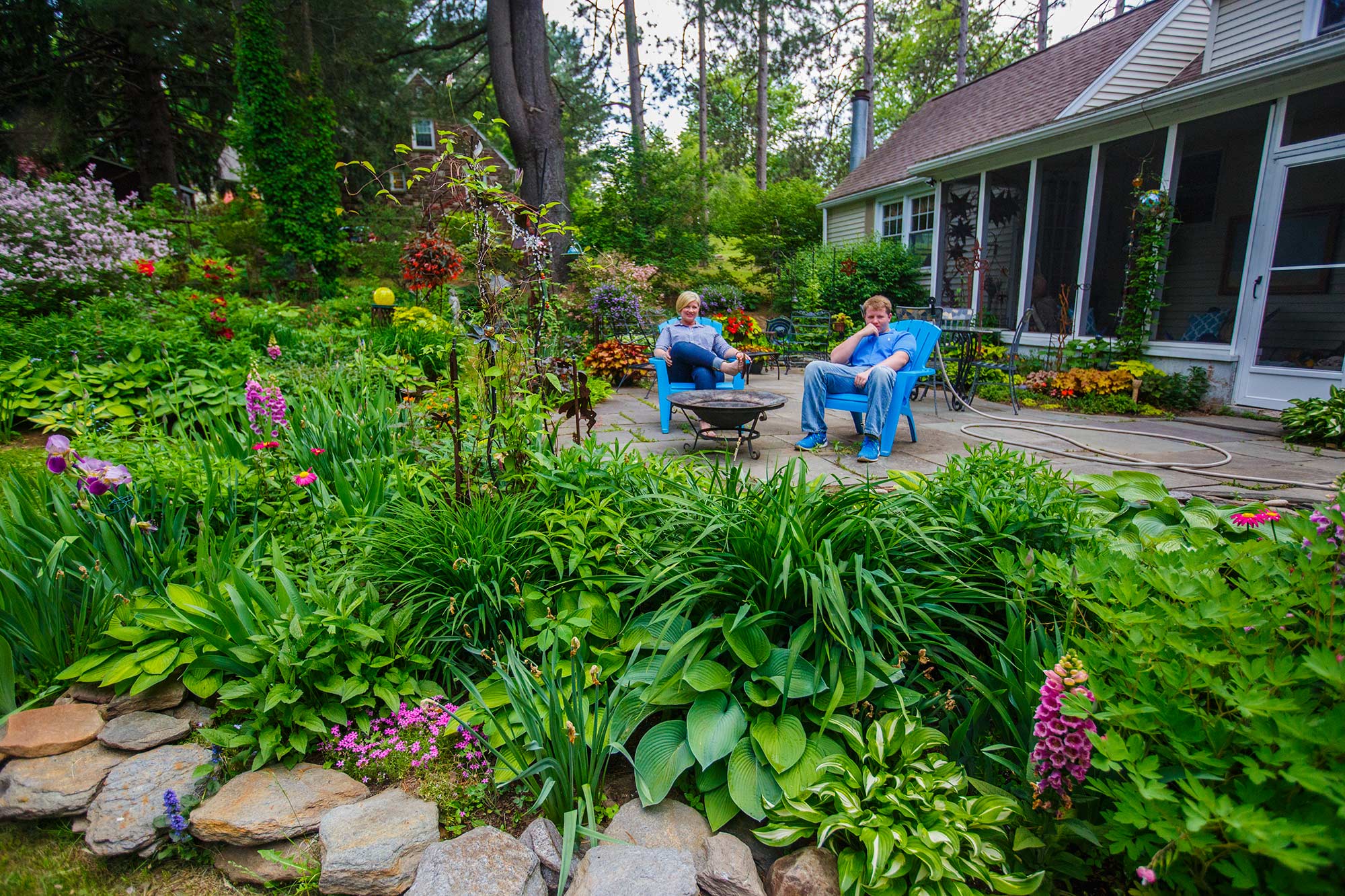 Backyard Garden, Bloomfield, CT - 5/25/15