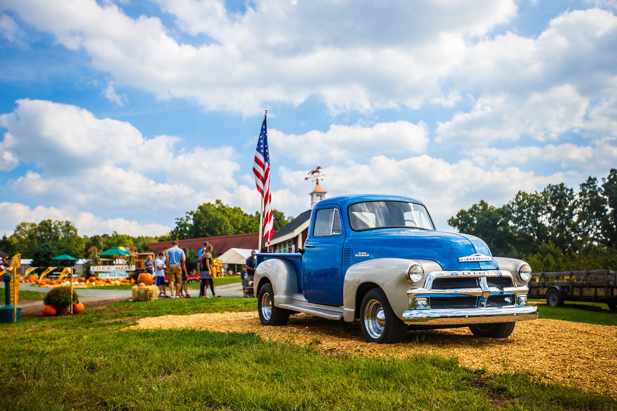 Autumn and America, Southwick, MA - 9/19/15